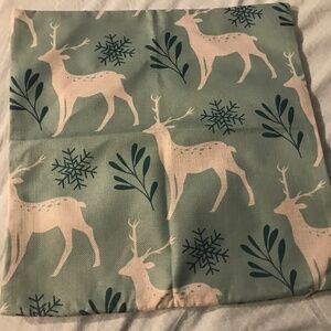 Christmas deer pillow covers cases set 3